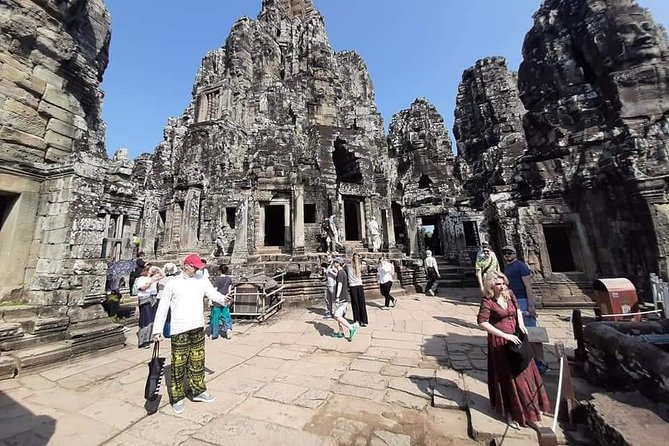 Half Day Tour- Angkor Wat, Ta Promh, Bayon Temple - Value for $28 Per Group Up to 3
