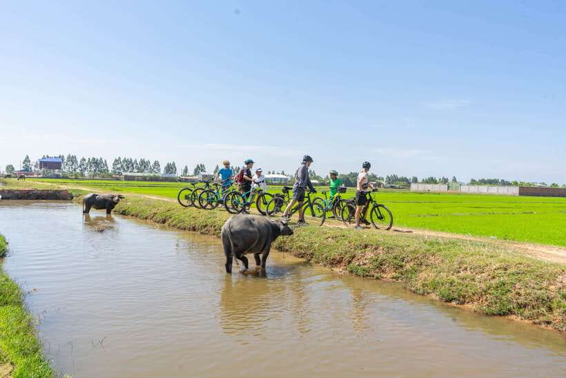 Kampong Phluk: Floating Village Sunset Bike Tour or E-Bike - Homestay lunch, hammocks, and the kind of food that sticks with you