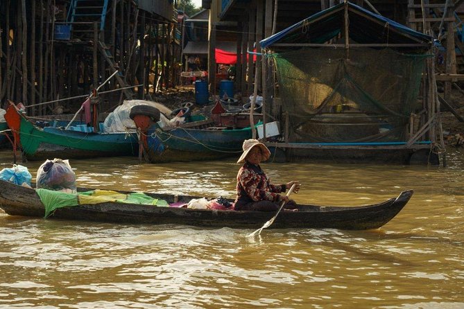 Kampong Phluk Floating Village Tour by Boat - Kompong Phluk village walk-through: stilt houses, market, and school moments