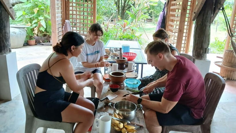 Kampot Countryside: Authentic Khmer Cooking Class - Meal Time in the Garden, with Views and Optional Stream Cooling