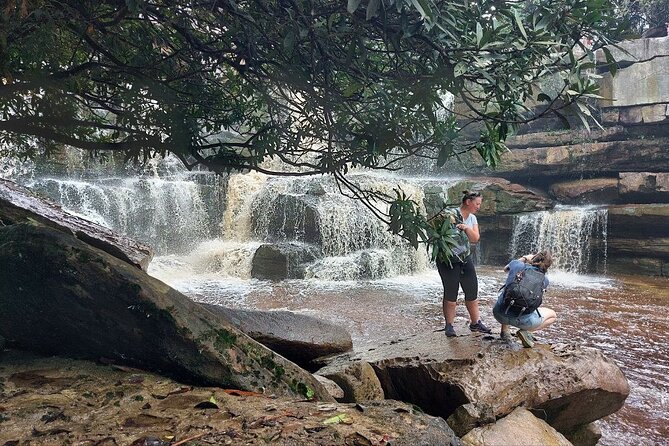 Kampot Day Tour "Bokor National Park" - Wat Sampov Pram: stairs, pagodas, and hilltop views