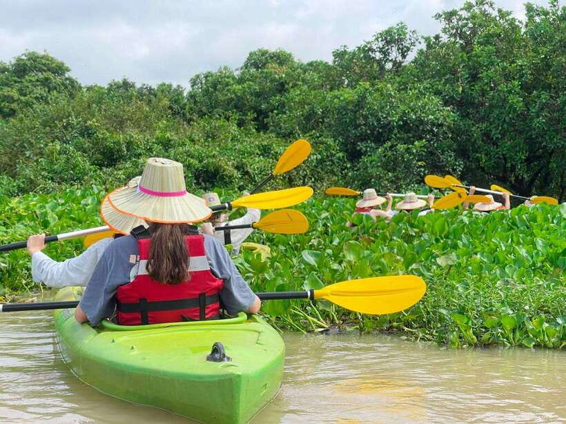 Kayaking & Floating Village in Siem Reap - From Krong Siem Reap to Tonle Sap: how the day starts