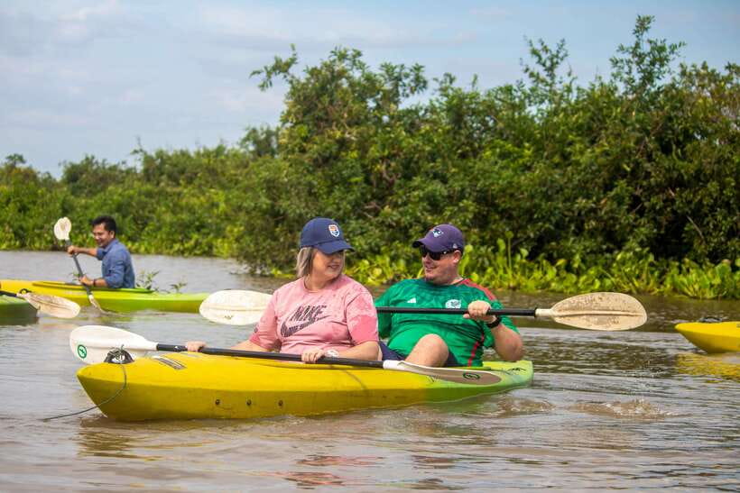 Kayaking & Floating Village in Siem Reap - Duck-boat style transfer to mangroves: moving from village to nature
