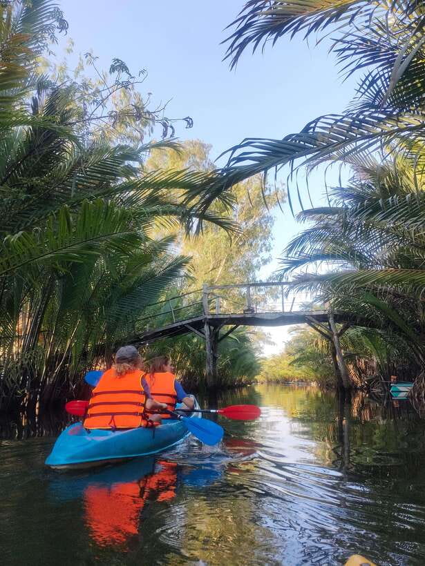 Kayaking tour around green cathedral - What you are doing on the water, not just where you go