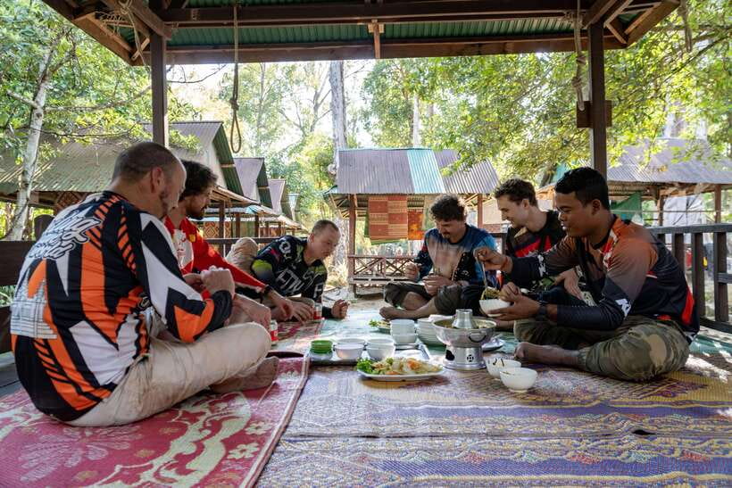 Krong Siem Reap: Kulen Mountain Trails Dirt Bike Adventure - Kulen Waterfall Swim: Cooling Off After the Ride