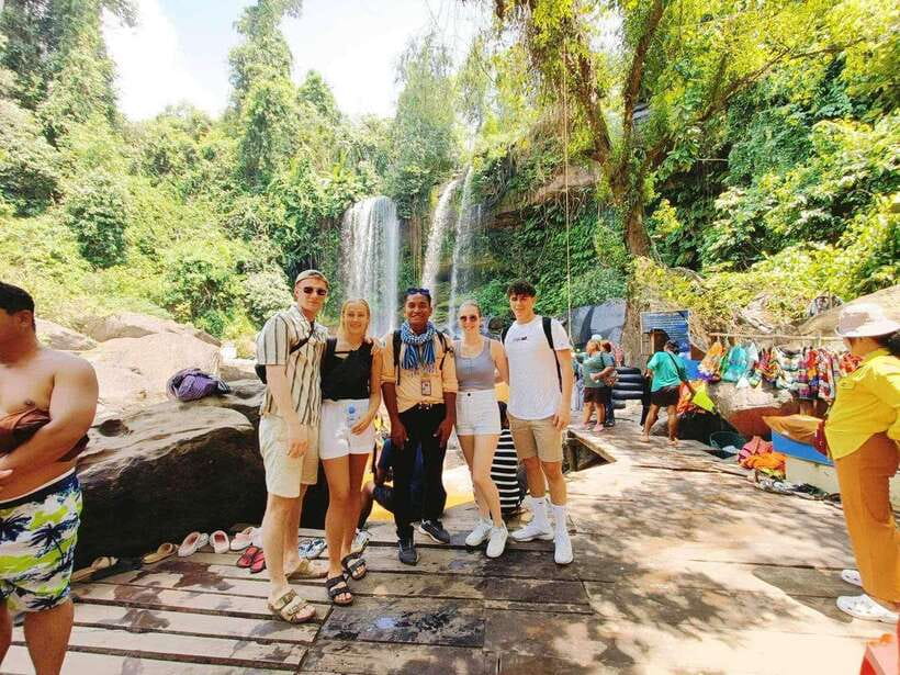 Kulen Waterfall Park with Small Groups & Guide tour - Poeng Ta Kho cliff and Leper King Temple: views, temples, and practical walking time