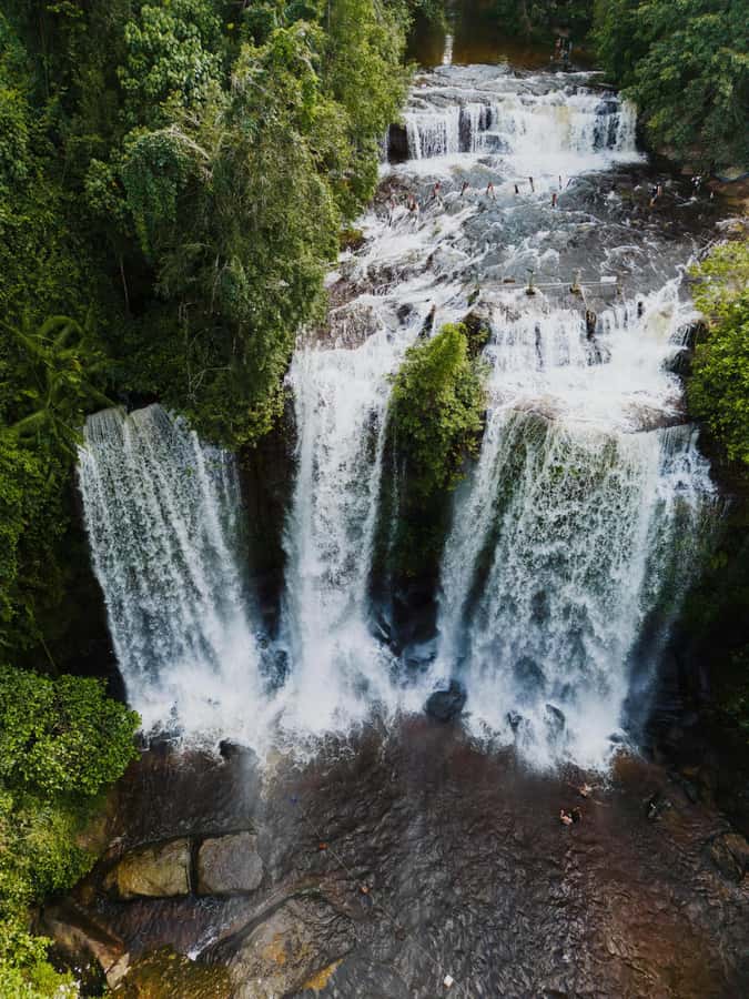 Kulen Waterfall: Rise and Shine with Cliff, Village w/ Guide - Kulen Mountain feels quieter than the usual temple circuit