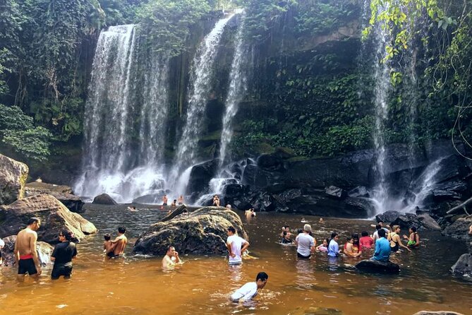 Kullen Waterfall Park with Small Group included entrance fee - Stop 1: Phnom Kulen National Park, quarry sights, and the first walk