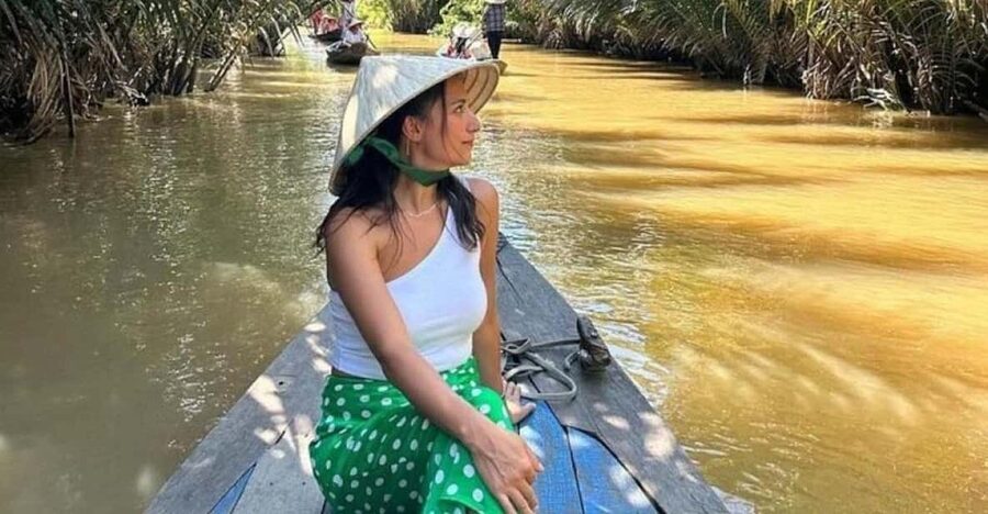 Mekong Delta Full Day Tour | From Ho Chi Minh, Vietnam - Boat cruising around Dragon, Unicorn, Phoenix, and Tortoise islands