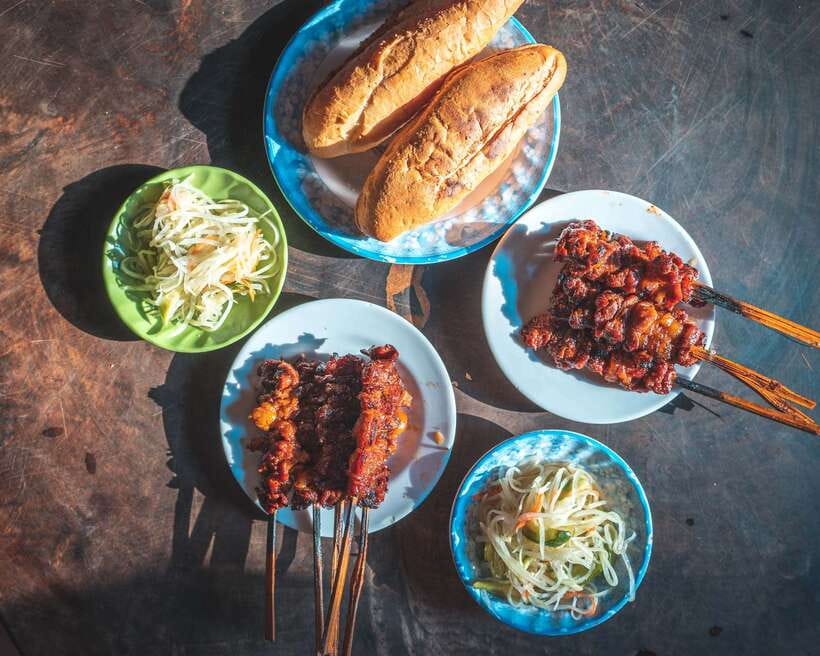 Old Siem Reap Sunset Food Tour by Tuk-Tuk - Dessert finish: made-to-order pancakes from a wife-husband duo