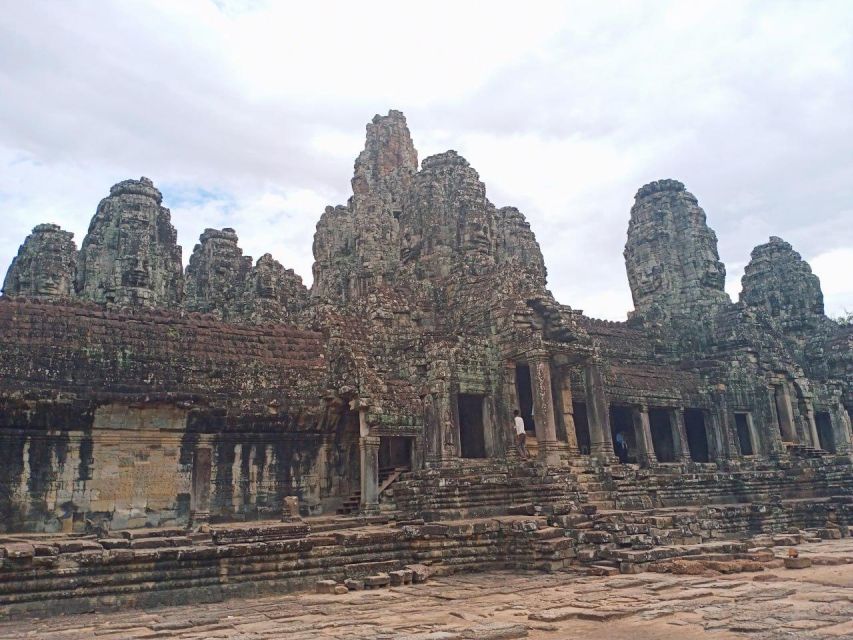 One Day Angkor Wat Trip with Sunrise - The royal palace terraces, Elephants to the Leper King