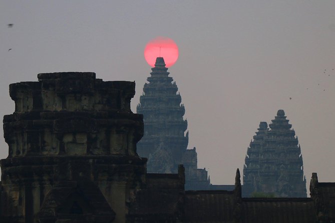 One Day tour with sunrise in car with A/C or Van & Guide. - Angkor Wat at Dawn: Seeing the Temple Before It Turns Busy