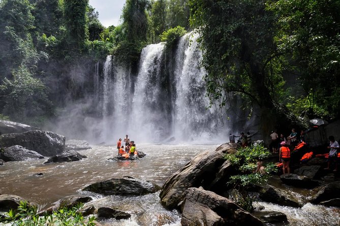 Phnom Kulen Waterfall National Park from Siem Reap - Phnom Kulen park time and the entry fee reality