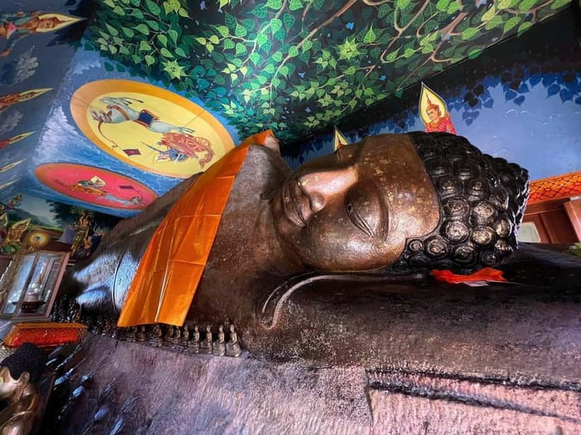 Phnom Kulen Waterfall & the Sacred 1000 Lingas (with Lunch) - Inside Phnom Kulen National Park: the quick climb and the Reclining Buddha payoff