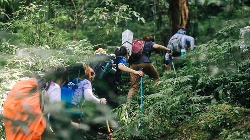 Phnom Penh: 2-Day Aural Mountains Hiking Adventure - Day 1 trekking through jungle, streams, and hidden viewpoints