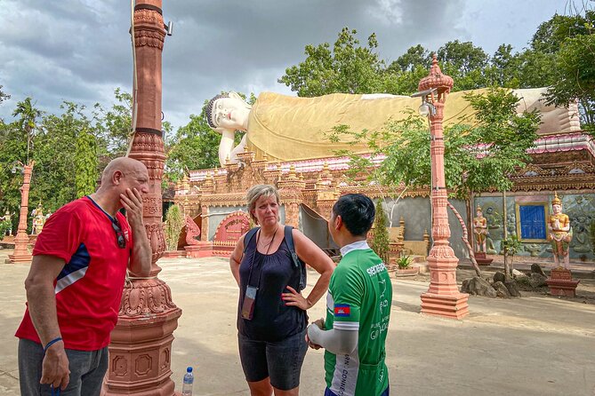Phnom Penh Bike & Boat Sunset Tour / E-Bike Available - Koh Oknha Tei: the sunset cruise on the Mekong and Tonle Sap