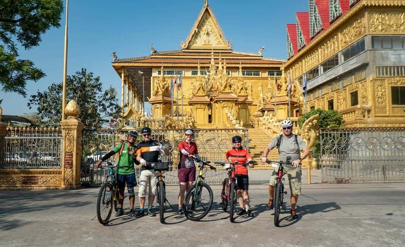 Phnom Penh: Bike & Boat Tour / E-Bike Available - Cycling to Mekong Island by ferry: the fun part, done safely