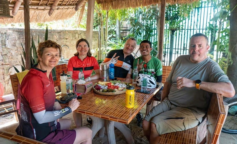 Phnom Penh: Bike & Boat Tour / E-Bike Available - Mekong and Tonle Sap cruise: sunset views with drinks and canapés