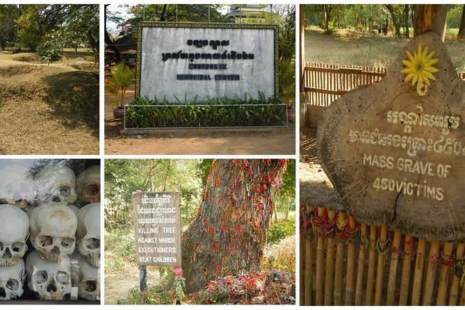 Phnom Penh City Tour, Silver Pagoda, Genocide Museum, Killing Fields - A small-group half-day with hotel pickup and tuk-tuk rides