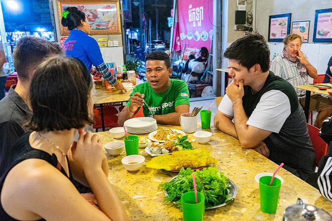Phnom Penh Evening Food Tour - Inclusive 5 stops local Tastings - Street 13 drink finish: optional nightlife without the planning headache