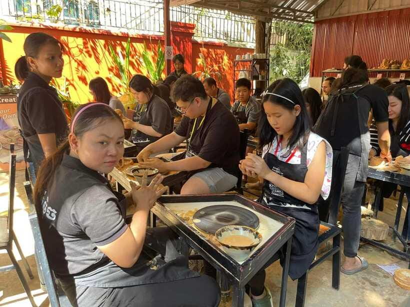 Pottery Classes Siem Reap with Pick up Drop off - The Human Side: Conversation and a Warm Workshop Feeling