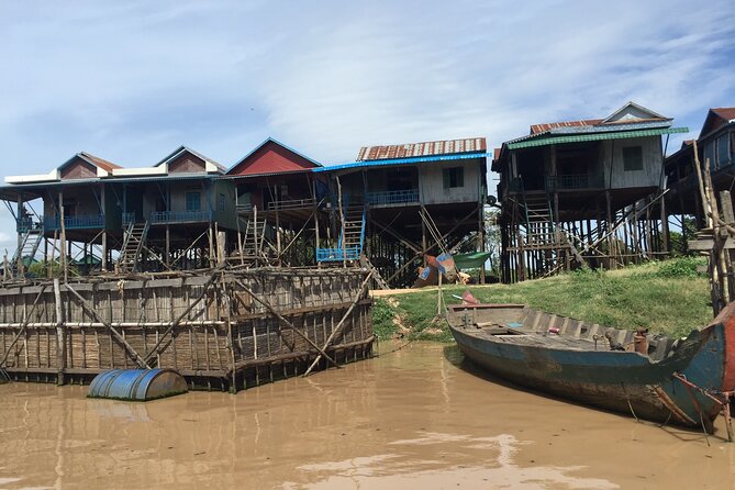 Private Afternoon Tour of Siem Reap Sunset Off the Beaten Track - Tonle Sap Sunset: Boat Viewing vs Floating Restaurant Drinks