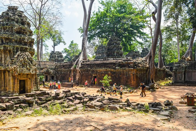 Private Full-Day Angkor Temple and Sunset Viewing with Lunch - Ta Prohm: tree roots, Temple Raider energy, and patience
