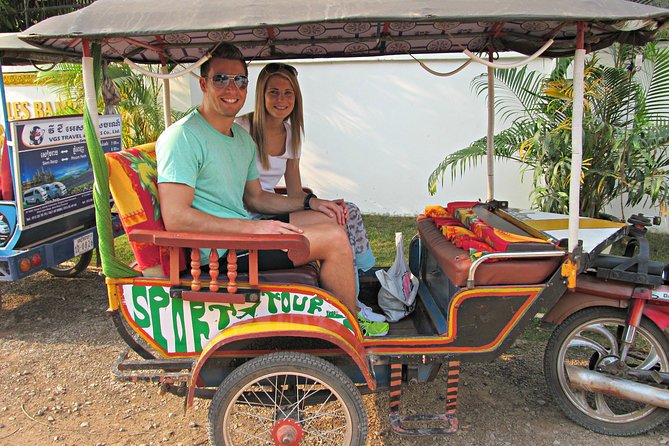 Private one-day tuktuk 'small tour' of the oldest Angkor temples - Your route at a glance, from Angkor Wat to Bayon at Angkor Thom