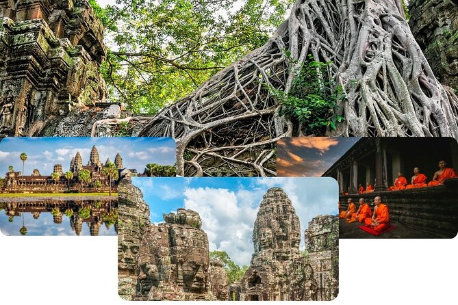 Private Sunrise & Angkor Complex by English Speaking Van Driver - Sras Srong reservoir, then Ta Keo for dramatic temple energy