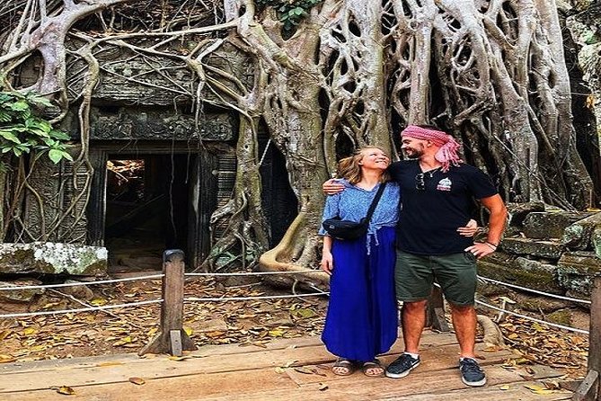Private sunrise 'small tour' of Angkor Wat with car or van & Guide - Angkor Thom: South Gate drama and Bayon at the center