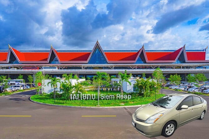 Private Transfer from Siem Reap Angkor Int'l Airport to Town - The 50-Minute Ride Into Central Siem Reap