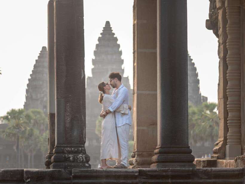Professional Photoshoot in Angkor Archaeological Park - Angkor Wat Sunrise: The Shot Everyone Wants, Done With Help