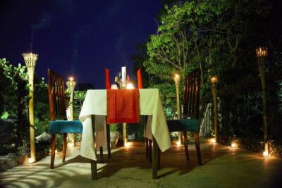 Rooftop Romantic Dinner – 4 Courses Set Meal & Wine