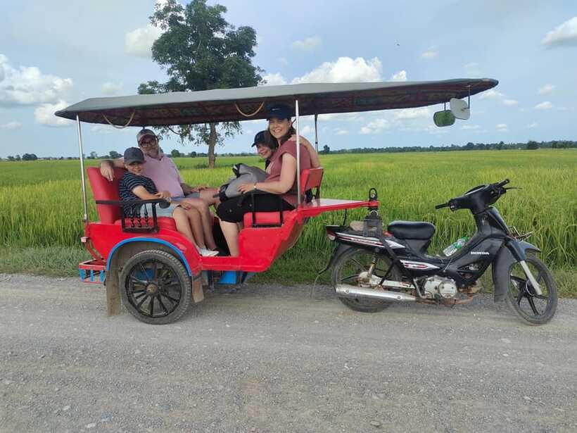 Secret Countryside Rice fields-Bamboo Train/Bat Cave - Phnom Sampov mountain: viewpoints paired with Killing Cave lessons