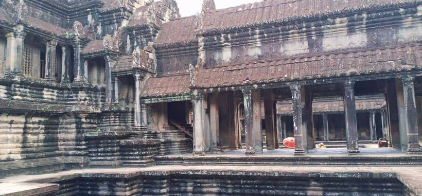 Sharing Trip to Angkor Temple with sunset - Entering Angkor Thom Through the South Gate and Finding Bayon’s 216 Faces