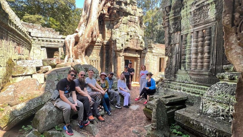 Siem Reap: 2-Day Temple Highlights Sunrise and Sunset Option - Day 1 route outside Angkor Thom: Pre Rup to Preah Khan, plus a sunset climb