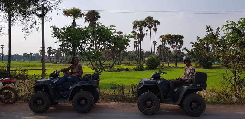 Siem Reap: 4-Hour Countryside Quad Bike Tour - The countryside section: rice paddies, villages, and buffalo moments