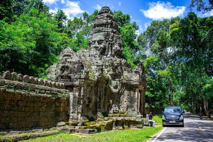 Siem Reap: Angkor Sunrise Private Tour - World Heritage Site - Srah Srang for coffee, tea, and breakfast