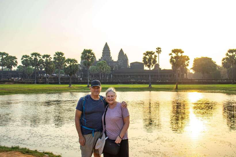 Siem Reap: Angkor Sunrise Private Tour - World Heritage Site - Private van pickup in Siem Reap, and how the timing works