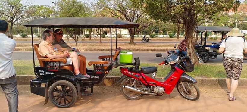 Siem Reap: Angkor Temples Tour by a Private Tuk Tuk - Terrace of the Elephants and the Royal Palace esplanade