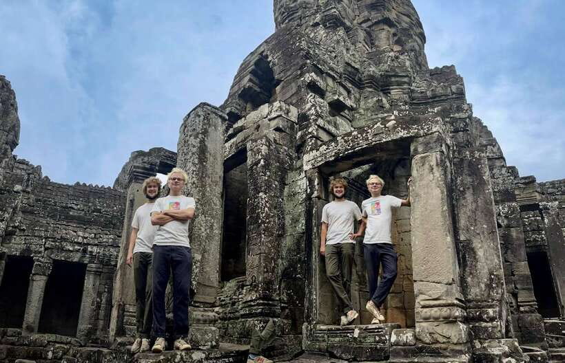 Siem Reap: Angkor Wat Private Tuk-Tuk Tour - Bayon Temple at Angkor Thom: faces that follow you