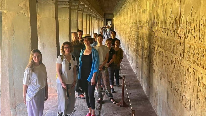 Siem Reap: Angkor Wat: Small-Group Sunrise Tour - Angkor Thom and Bayon, those faces that keep following you