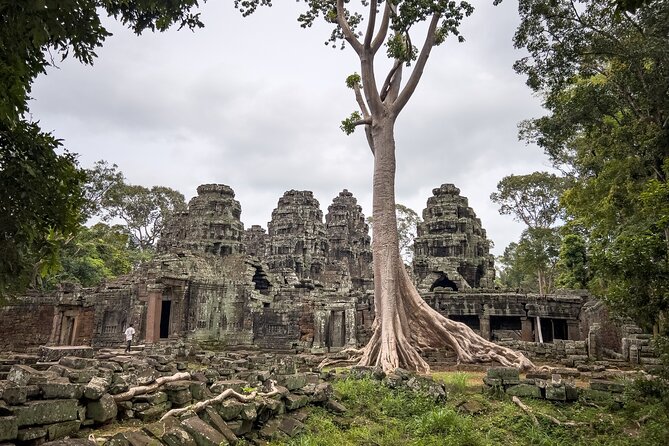 Siem Reap: Angkor Wat Sunrise Bike Tour & Jungle Breakfast - The pre-dawn pickup and the calm before sunrise