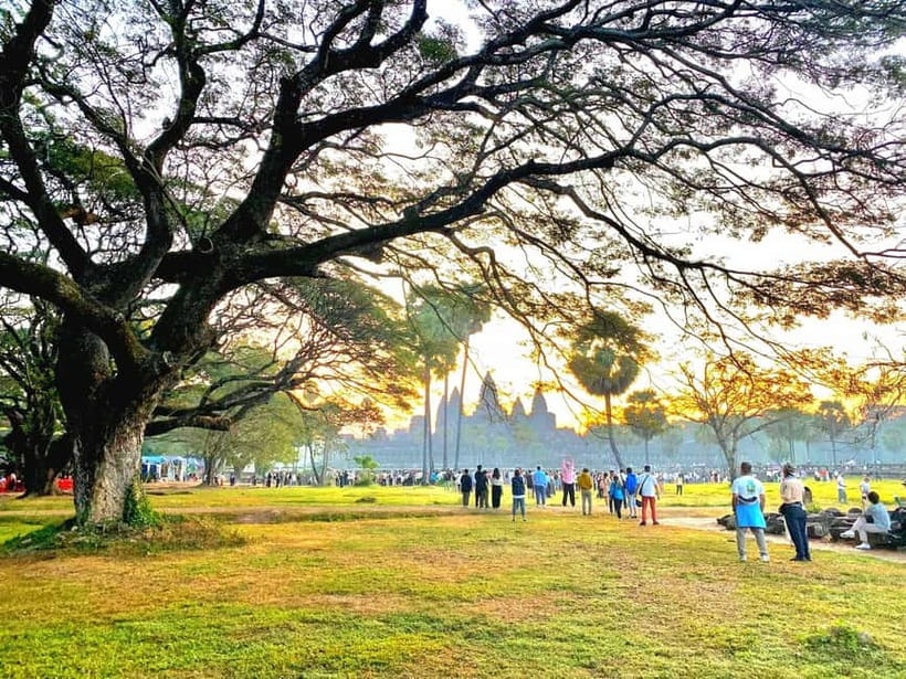 Siem Reap: Angkor Wat Sunrise Tour With Small Group - Angkor Wat at sunrise, plus guided carvings you will actually understand
