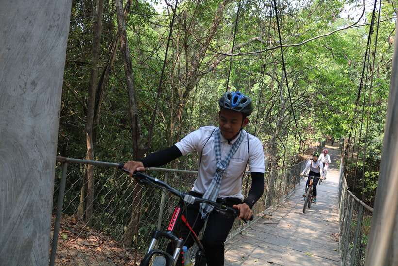 Siem Reap: Bike Rental - Parking and Locks: Simple, But Check Before You Count On It