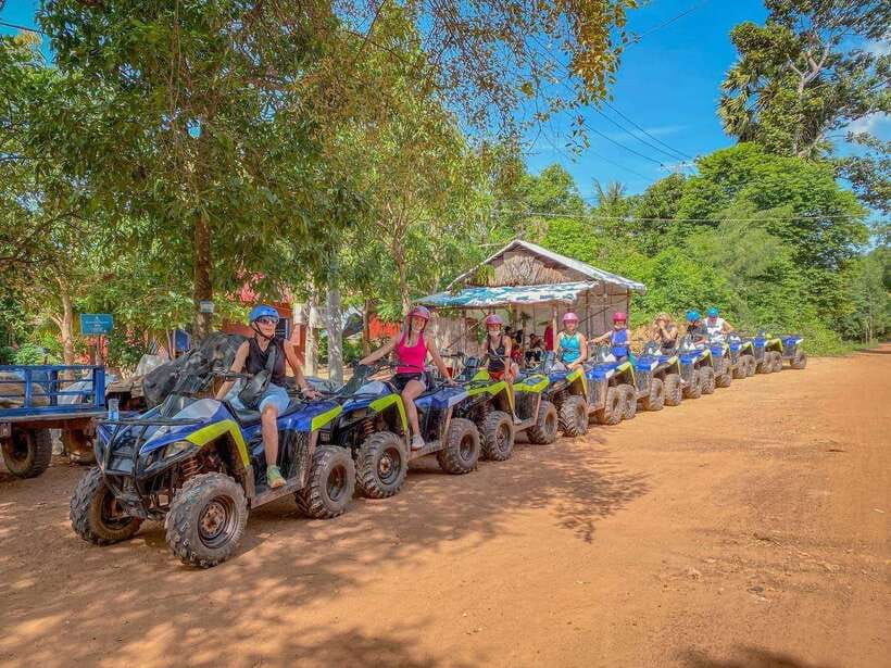 Siem Reap: Countryside Khmer village Tour by Quad Bike & ATV - Pace and Timing: A Two-Hour Adventure That Fits After Temples