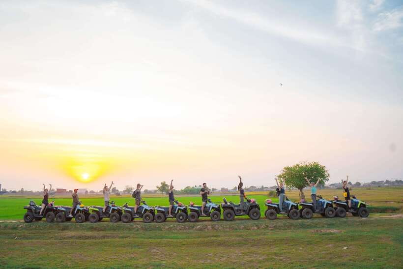 Siem Reap: Countryside Quad Bike Sunset Adventure - Safety Briefing and Familiarisation: You Learn Before You Go