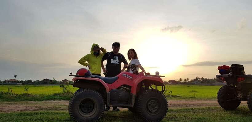 Siem Reap: Countryside Quad Bike Sunset Adventure - Baitang Siem Reap Sunset Break: Snacks, Drinks, and a Softer Pace