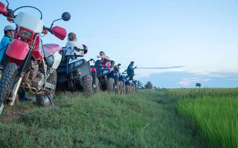 Siem Reap: Countryside Quad Tour - Paddy Fields Under a Clear Sky, and Why It Works