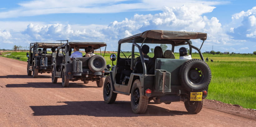 Siem Reap: Countryside Sunset Jeep Tour / SUV Available - Winery Stop: Wine Tasting for a One-Hour Change of Pace